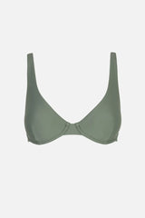 RHYTHM Women's Classic Underwire Bikini Top Olive Women's Bikini Tops Rhythm 