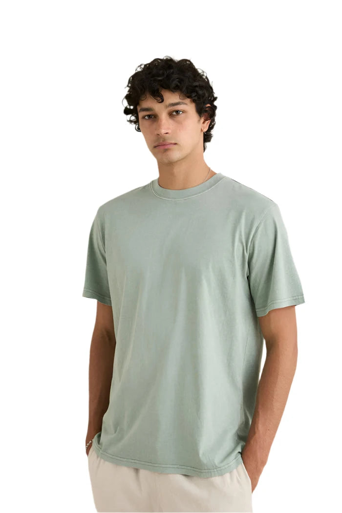 RHYTHM Classic Vintage T-Shirt Seafoam Men's Short Sleeve T-Shirts Rhythm 