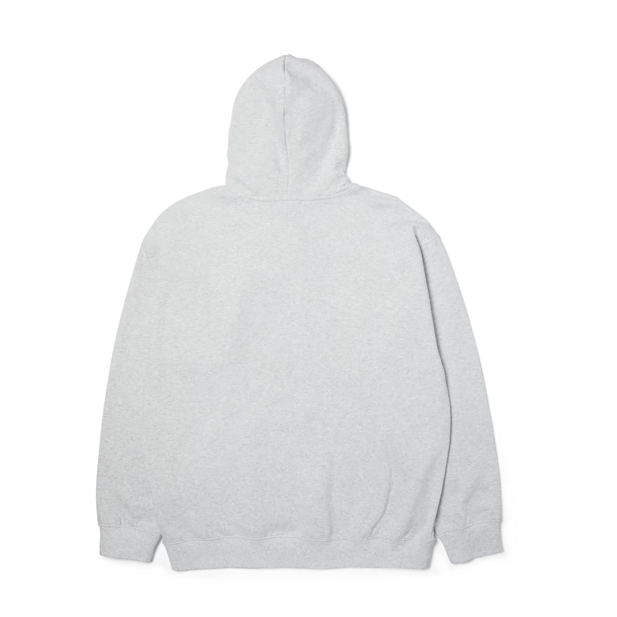 HUF Classic Arch Full-Zip Hoodie Heather Grey/Navy Men's Zip Hoodies Freeride Boardshop 