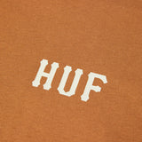 HUF Classic H T-Shirt Brown Sugar/Cream Men's Short Sleeve T-Shirts Huf 