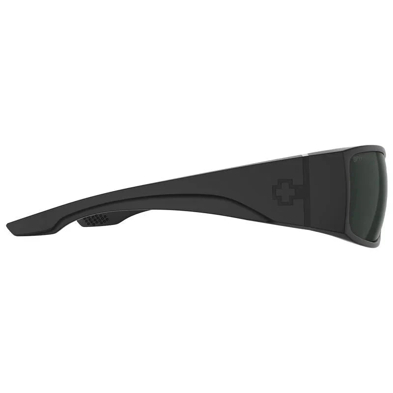 SPY Cooper XL Matte Black - Happy Grey Green Sunglasses Sunglasses Spy 