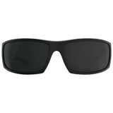 SPY Cooper XL Matte Black - Happy Grey Green Polarized Sunglasses Sunglasses Spy 