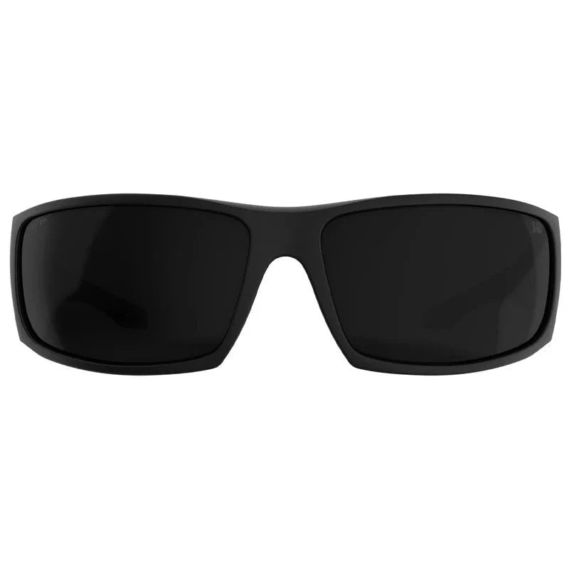 SPY Cooper XL Soft Matte Black - Happy Boost Black Mirror Polarized Sunglasses Sunglasses Spy 