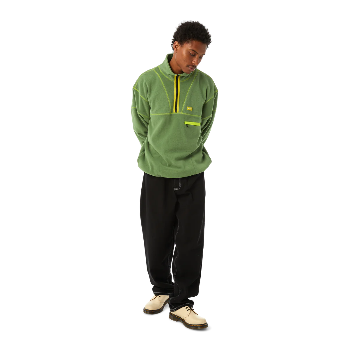 HUF Cromer Signature Pant Black/White Men's Pants huf 