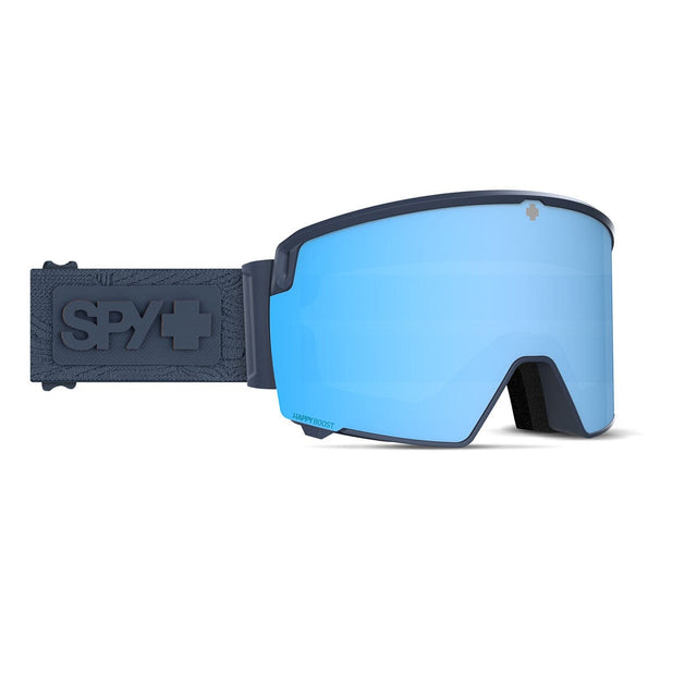SPY Crosspoint Navy Sea Of Peaks - Happy Boost Bronze Ice Blue Mirror + Happy Boost LL Coral Snow Goggle Snow Goggles Spy 