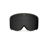 SPY Crosspoint Olive Topo - Happy Bronze Black Mirror + Happy Boost LL Coral Snow Goggle Snow Goggles Spy 