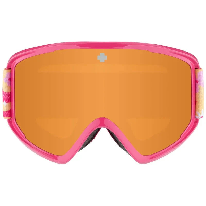 SPY Youth Crusher Elite Jr Eco Pink Party - LL Persimmon Snow Goggle Youth Snow Goggles Spy 