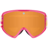 SPY Youth Crusher Elite Jr Eco Pink Party - LL Persimmon Snow Goggle Youth Snow Goggles Spy 