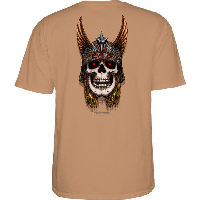POWELL PERALTA Andy Anderson Skull T-Shirt Gold Men's Short Sleeve T-Shirts Powell Peralta 