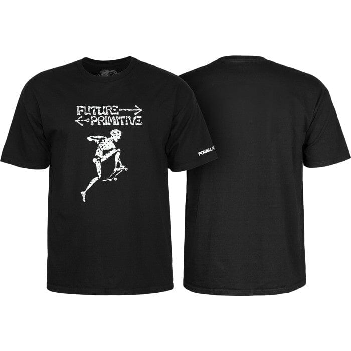 POWELL PERALTS Future Primitive T-Shirt Black Men's Short Sleeve T-Shirts Powell Peralta 