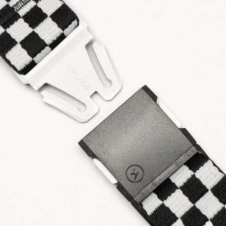 ARCADE Check Stretch Belt Black Glacier Men's Belts ARCADE 
