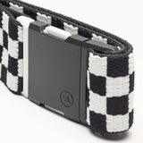 ARCADE Check Stretch Belt Black Glacier Men's Belts ARCADE 