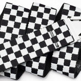 ARCADE Check Stretch Belt Black Glacier Men's Belts ARCADE 