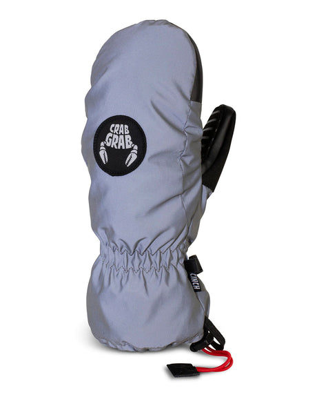 CRAB GRAB Youth Cinch Mitt Reflective Men's Snow Mitts Crab Grab 