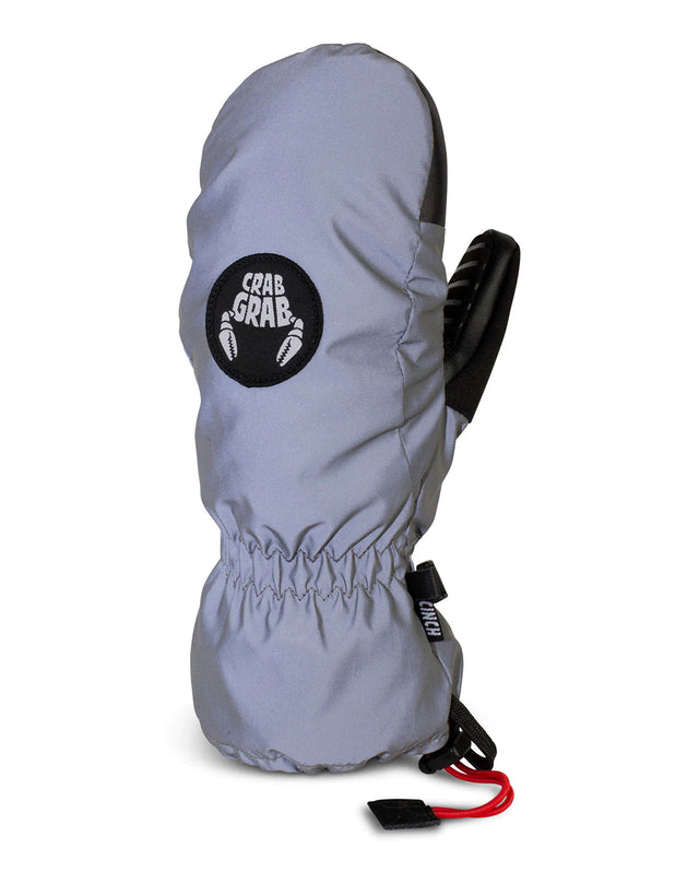 CRAB GRAB Youth Cinch Mitt Reflective Men's Snow Mitts Crab Grab 