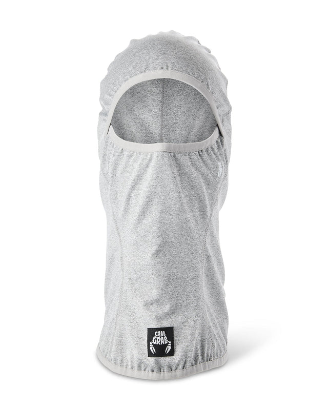 CRAB GRAB Clawva Classic Balaclava Athletic Grey Winter Face Masks Crab Grab 