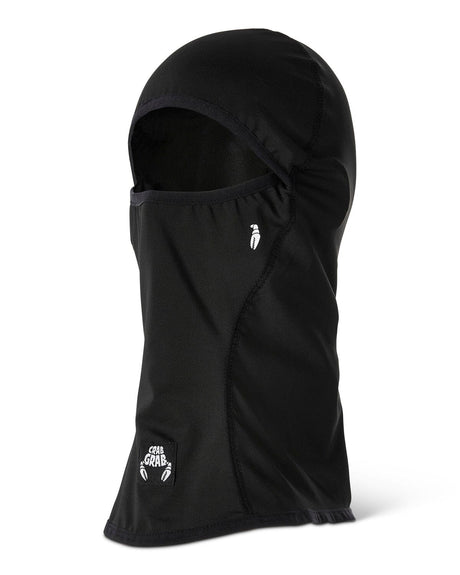 CRAB GRAB Clawva Classic Balaclava Black Winter Face Masks Crab Grab 