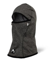 CRAB GRAB Clawva Classic Balaclava Space Dye Grey Winter Face Masks Crab Grab 