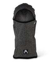 CRAB GRAB Clawva Classic Balaclava Space Dye Grey Winter Face Masks Crab Grab 