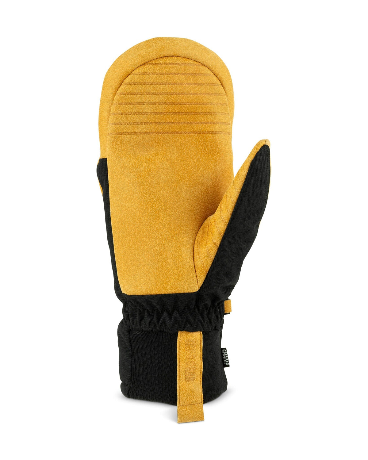 CRAB GRAB Champ Mitt Black/Tan Men's Snow Mitts Crab Grab 
