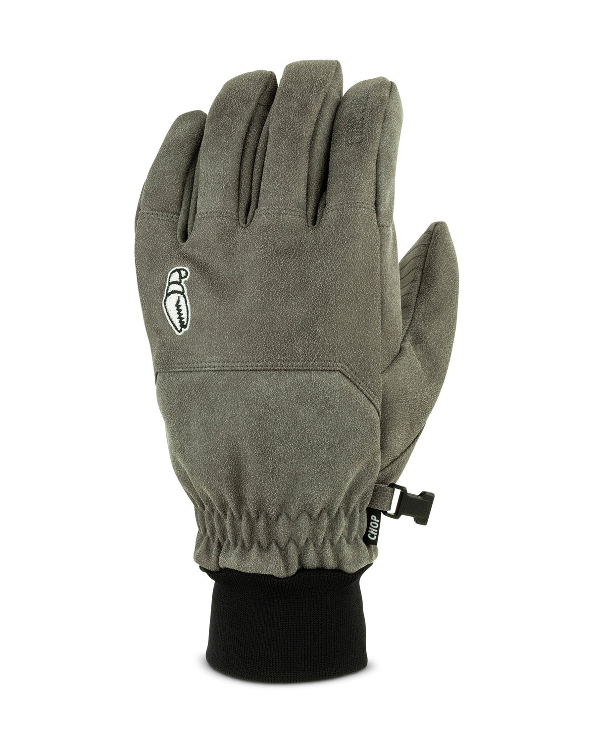 CRAB GRAB Chop Glove Grey Men's Snow Gloves Crab Grab 