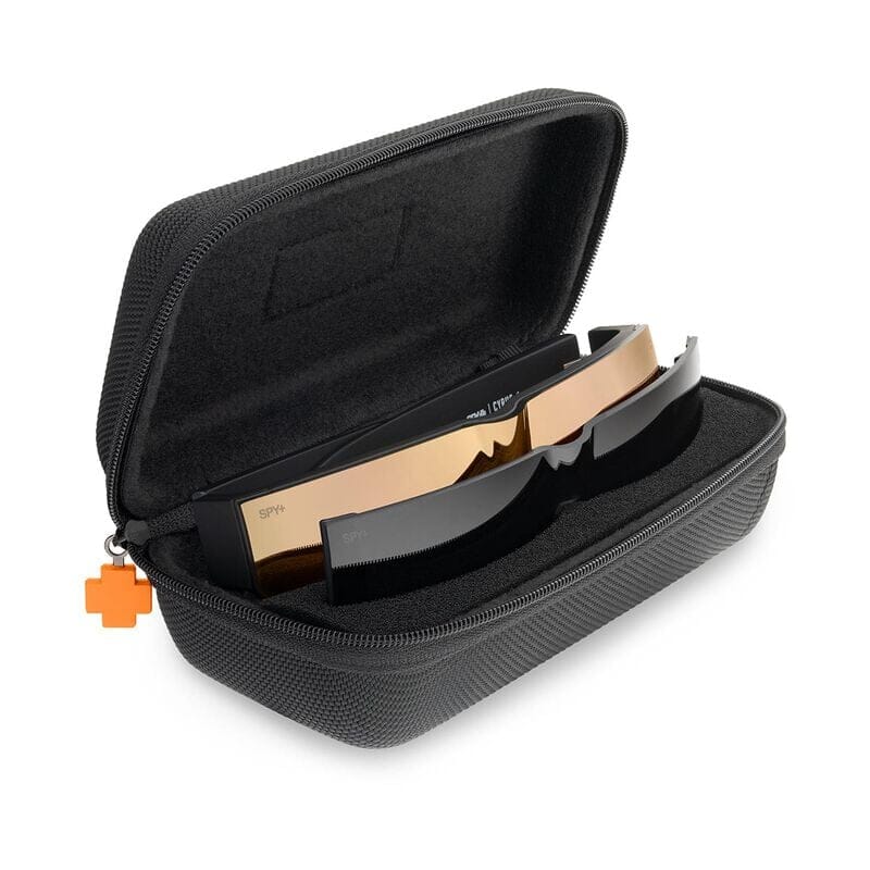 SPY Cyrus Switch Matte Black - Happy Grey Green + Happy Bronze Gold Mirror Sunglasses Sunglasses Spy 