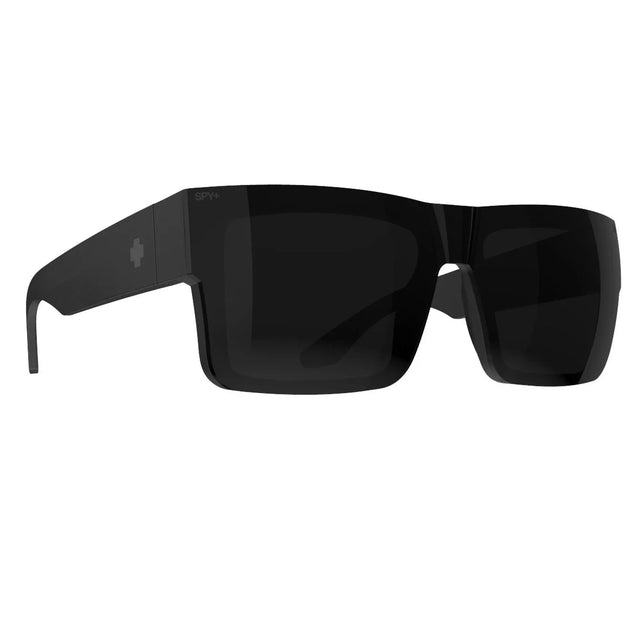 SPY Cyrus Switch Matte Black - Happy Grey Green + Happy Grey Green Black Mirror Sunglasses Sunglasses Spy 