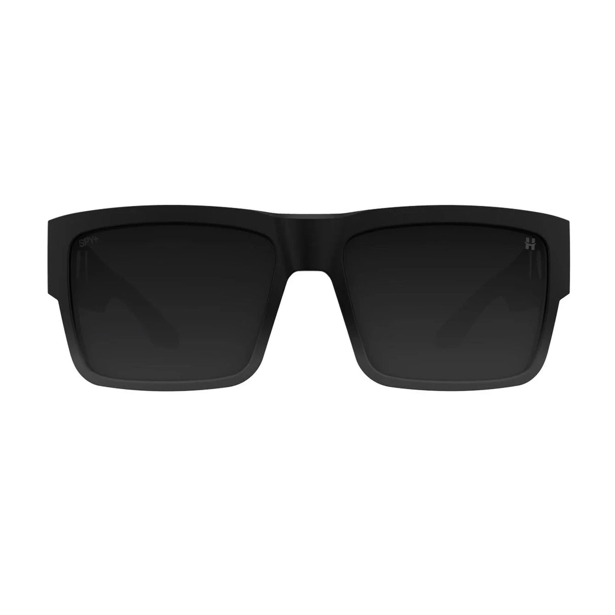 SPY Cyrus Matte Black Fade - Happy Grey Black Mirror Sunglasses Sunglasses Spy 