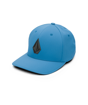 VOLCOM Stone Tech Flexfit Delta Hat Stone Blue Men's Hats Volcom 
