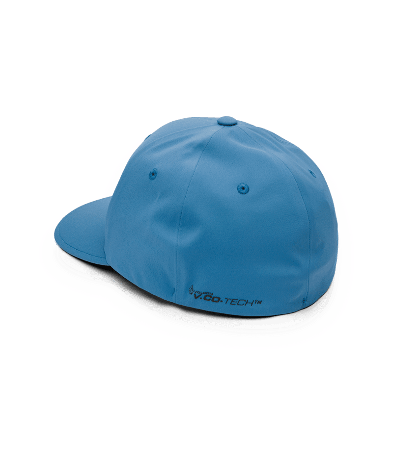 VOLCOM Stone Tech Flexfit Delta Hat Stone Blue Men's Hats Volcom 