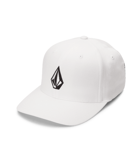 VOLCOM Full Stone FlexFit Hat White Men's Hats Volcom 