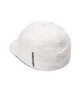 VOLCOM Full Stone FlexFit Hat White Men's Hats Volcom 