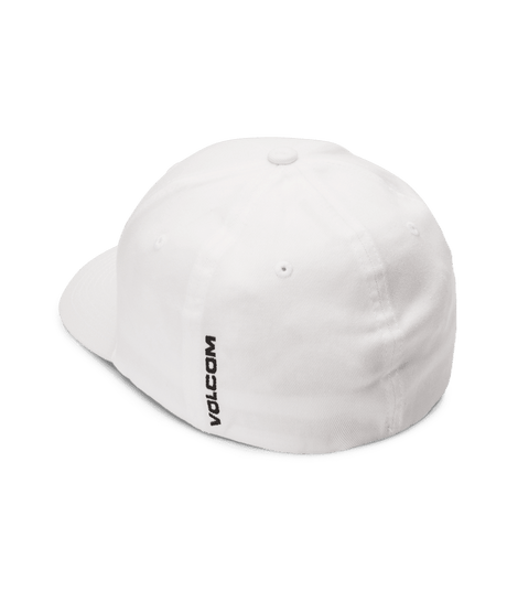VOLCOM Full Stone FlexFit Hat White Men's Hats Volcom 