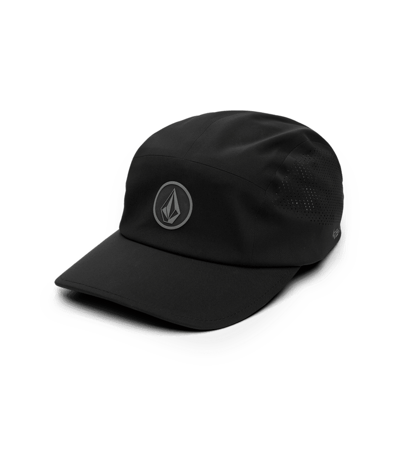 VOLCOM Stone Tech Delta Camper Adjustable Hat Black Men's Hats Volcom 