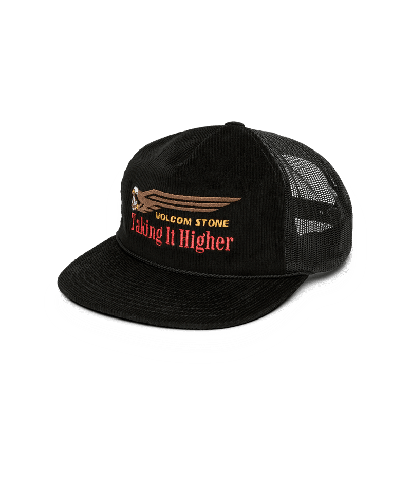 VOLCOM Take It Higher Trucker Hat Black Men's Hats Volcom 