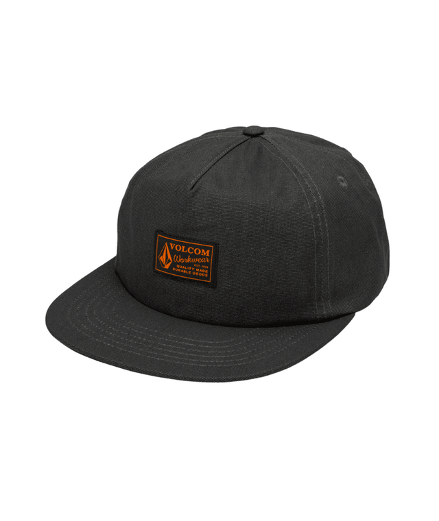 VOLCOM Workwear Adjustable Hat Antique Black Men's Hats Volcom 