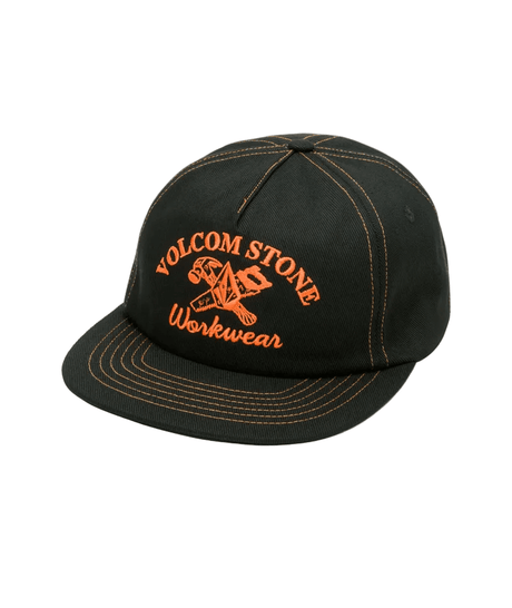 VOLCOM Fundamentals Work Hat Gloss Black Men's Hats Volcom 