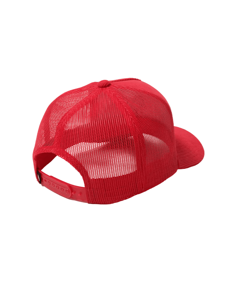 VOLCOM Cheat Death Trucker Hat Red Men's Hats Volcom 