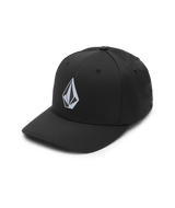 VOLCOM Stone Tech Flexfit Delta Hat Black Men's Hats Volcom 