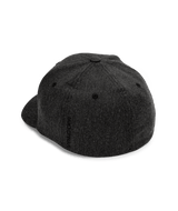 VOLCOM Full Stone Heather Flexfit Hat Charcoal Heather Men's Hats Volcom 