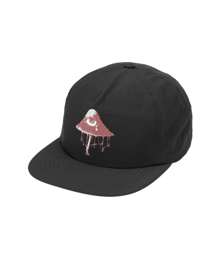 VOLCOM Callum Rooney Snapback Hat Black Men's Hats Volcom 