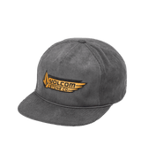 VOLCOM Greased It Adjustable Hat Asphalt Black Men's Hats Volcom 