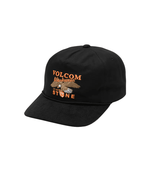 VOLCOM Stone Talon Workwear Hat Black Men's Hats Volcom 
