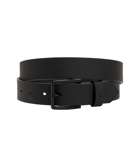 VOLCOM Flat Bar Pu Belt Black Men's Belts Volcom 