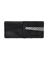 VOLCOM Pay-A-Pal Leather Bi-Fold Wallet Black Men's Wallets Volcom 
