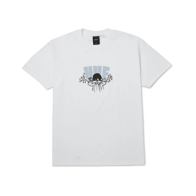 HUF Dazed T-Shirt White Men's Short Sleeve T-Shirts Huf 