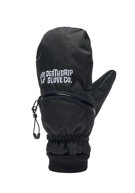 DEATHGRIP Ghoul Mitt Black Men's Snow Mitts Deathgrip Glove Co 