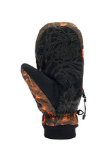 DEATHGRIP Slush Ghoul Mitt Orange Men's Snow Mitts Deathgrip Glove Co 