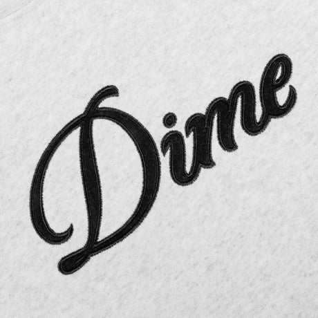 DIME Cursive Pullover Hoodie Ash Men's Pullover Hoodies Dime MTL 