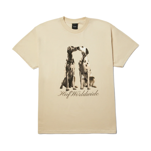 HUF Dogged T-Shirt Bleach Men's Short Sleeve T-Shirts Huf 